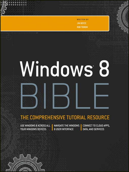 Title details for Windows 8 Bible by Jim Boyce - Available